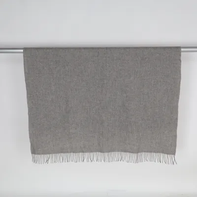 Filt (Grå) från Silkeborg Uldspinderi Ull