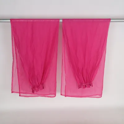 Rideau passe tringle (Rose)