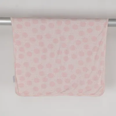 Babyfilt (Rosa, Vit) från Claes Göran Bambu, Elastan