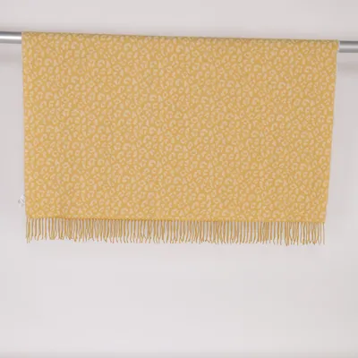 Pläd (Gul) från Kotikulta Polyester