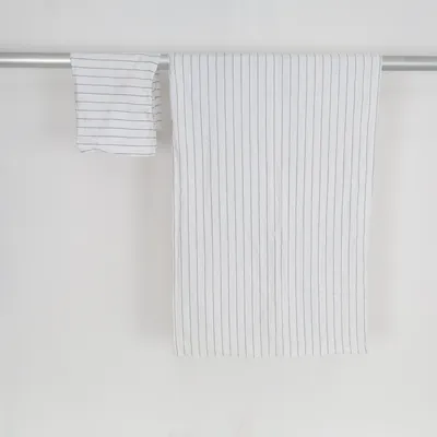 Parure de lit (Blanc, Noir) de H&M Home Coton