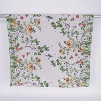 Underlakan (Flerfärgad, Grön) från Oeko-tex Bomull, Återvunnen polyester