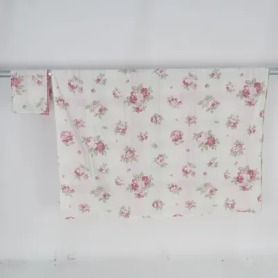 Bed set (White, Pink, Green) from Elisabeth Rosewood Cotton