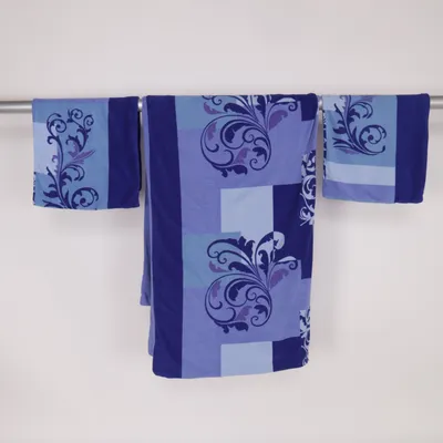 Parure de lit (Bleu, Violet) de Polarstern Polyester