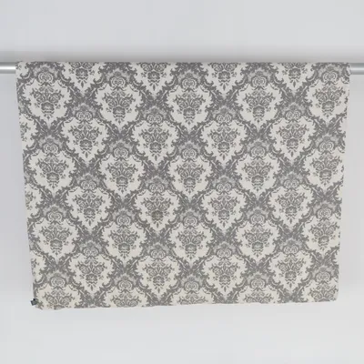Duvet cover (Gray, White) from Gripsholm Cotton