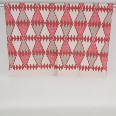 Filt (Beige, Röd)