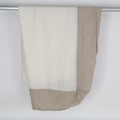 Cache-sommier (Beige, Blanc) de Zara Home Coton