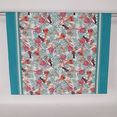 Bordsduk (Blå, Flerfärgad) från H&M Home Bomull