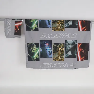 Bäddset (Grå, Flerfärgad) från Star Wars Bomull