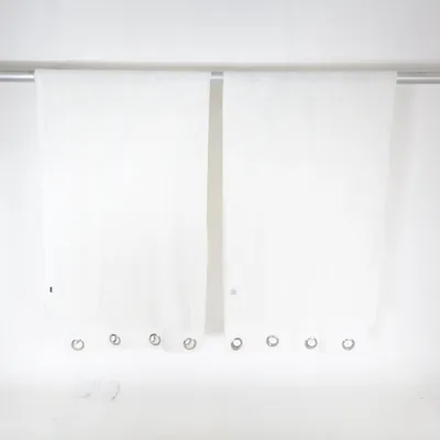 Rideau à œillets (Blanc) de Mogihome Polyester