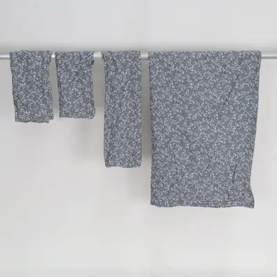 Bed set (Blue, White) from Jotex
