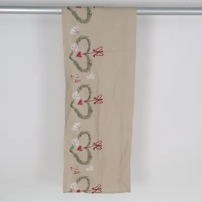 Table runner (Beige, Multicolored) from Jotex Cotton