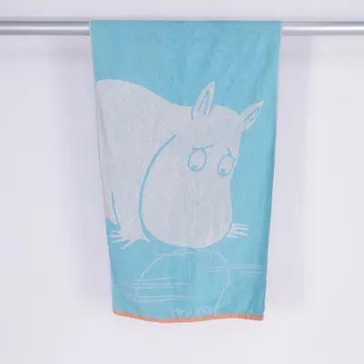 Badhanddoek (Blauw, Meerkleurig) van Finlayson Katoen