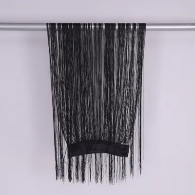 Draperie (Zwart)