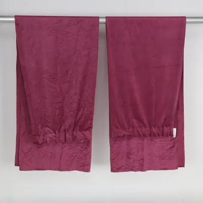 Blackout curtain (Pink) from Rusta Home Polyester