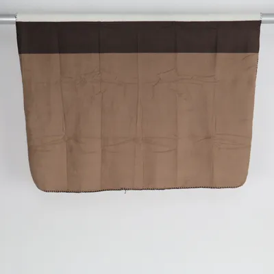 Couverture (Beige, Marron, Blanc) de Kosta Linnewäfveri Polyester recyclé