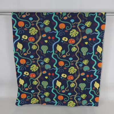 Textile (Blue, Multicolored)