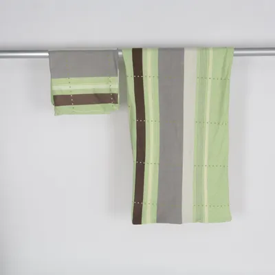 Sengesæt (Grøn, Brun, Beige) fra Dreamtex Polyester