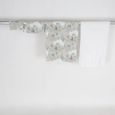 Bed set (Green, Multicolored) from Little Roomies Cotton