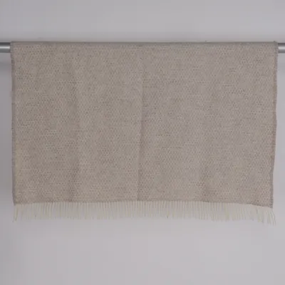 Filt (Beige) från Klippan Ull