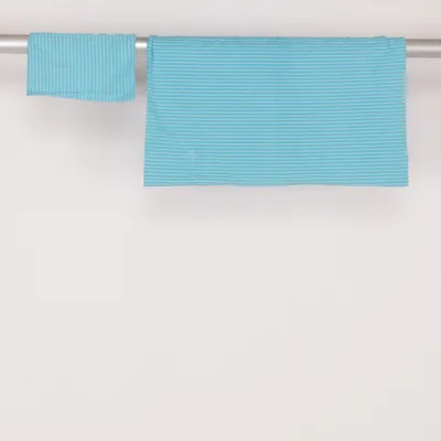 Bäddset (Blå, Vit) från Geggamoja Collection Ekologisk bomull