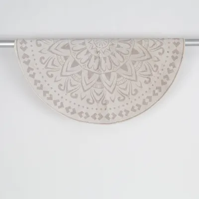 Short pile rug (Beige)