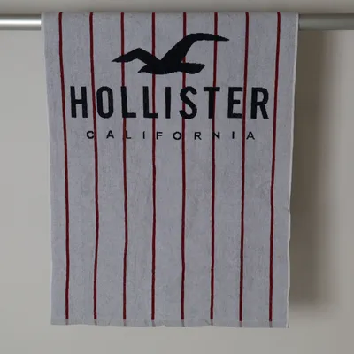 T-shirt (Blanc, Rouge) de Hollister Coton