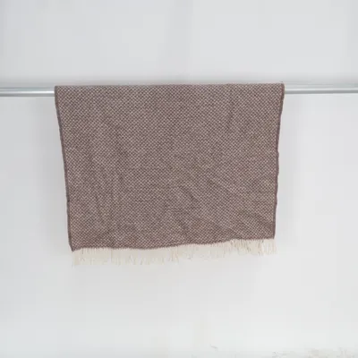 Pläd (Brun, Beige) från Klippan Ull