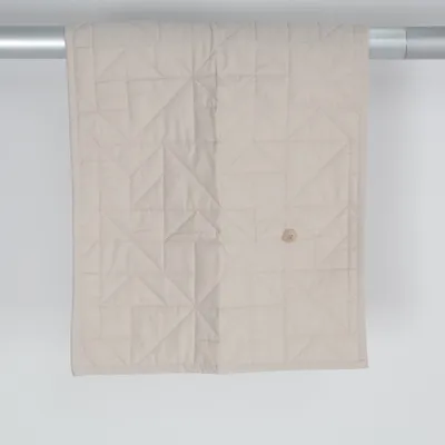 Couverture de bébé (Beige) de Liewood Coton biologique, Polyester