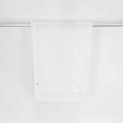 Rideau passe tringle (Blanc) de Hasta Polyester