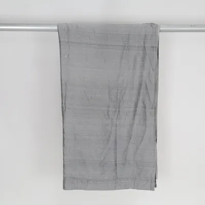Pleat curtain (Gray) from Åhléns Cotton, Silk