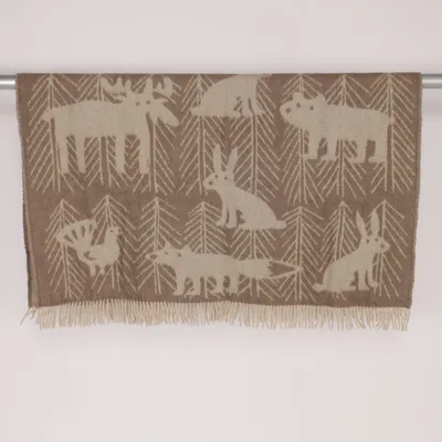 Filt (Beige) från Klippan Ull