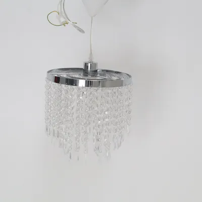 Kristallen kroonluchter (Zilver, Transparant) van Rusta