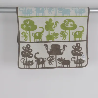 Babyfilt (Vit, Flerfärgad) från Klippan