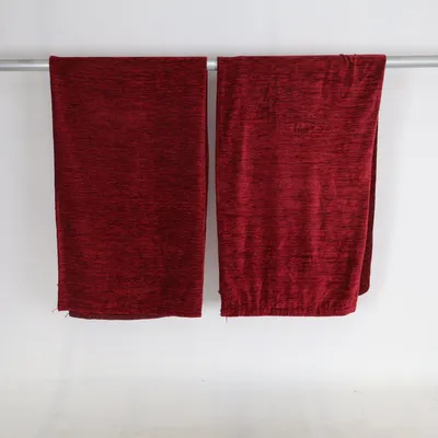 Rod pocket curtain (Red) from BPC Acrylic