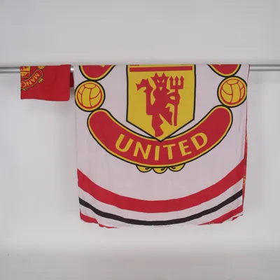 Bäddset (Röd, Vit, Svart) från Manchester United Bomull, Polyester