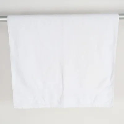 Bath towel (White) from Living Cotton