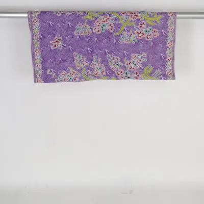 Textile (Purple, Multicolored) from Batik Keris