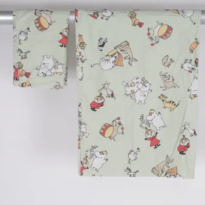 Parure de lit (Vert, Multicolore) de Finlayson Coton