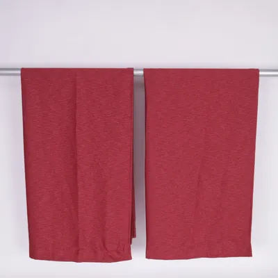 Pleat curtain (Red) from IKEA Polyester