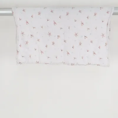 Baby blanket (White, Pink) from Cam Cam Copenhagen Organic cotton