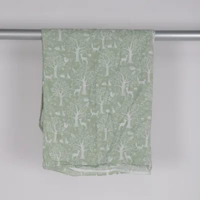 Duvet cover (Green, White) from IKEA Cotton