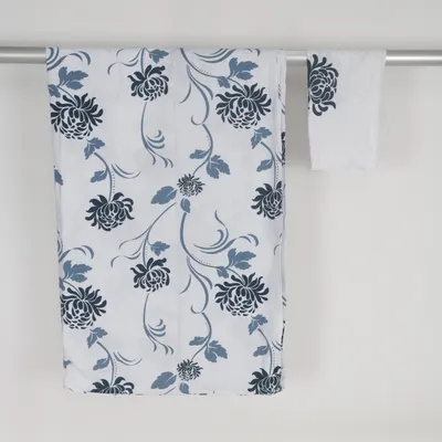 Bäddset (Vit, Blå) från Living by Hemtex Bomull