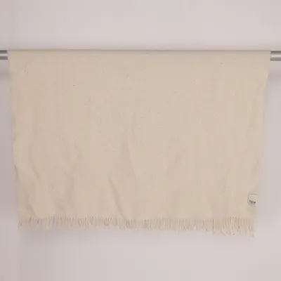 Blanket (White) from Höie Wool