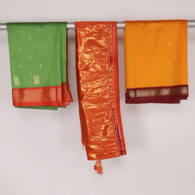Tekstil (Orange, Grøn, Flerfarvet) fra Shalan