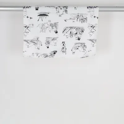Pillowcase (White, Black) from Eco Cotton