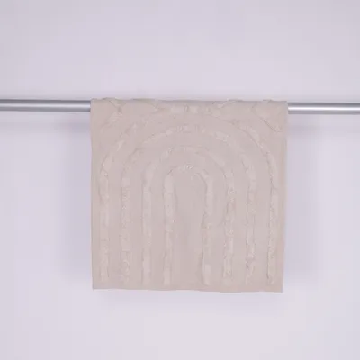 Laagpolig vloerkleed (Beige)