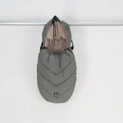 Footmuff (Gray, Beige) from Cotton Moose Polyester