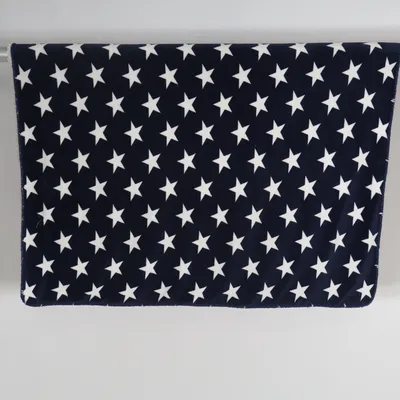 Couverture (Bleu, Blanc) de Classic Textile of Sweden Polyester