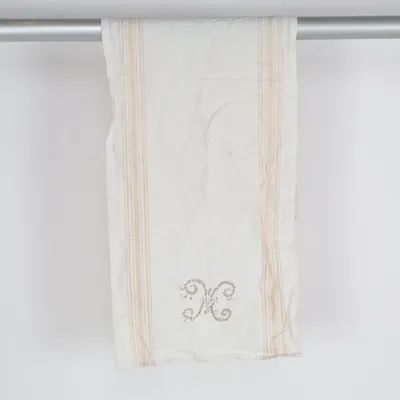 Chemin de table (Blanc, Beige) de Hemtex Coton